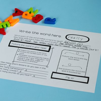 Smart Spelling Practice for Visual Learners
