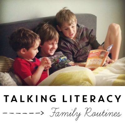 Time to Talk About Literacy